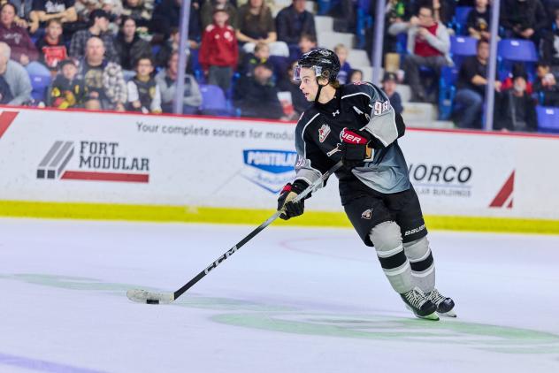 Vancouver Giants forward Mathis Preston