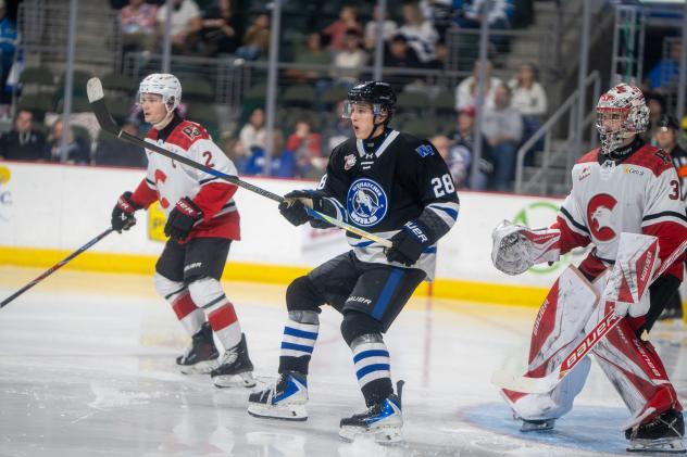 Wenatchee Wild forward Caelan Joudrey