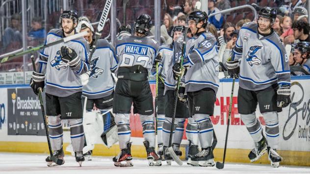 Wichita Thunder on the ice