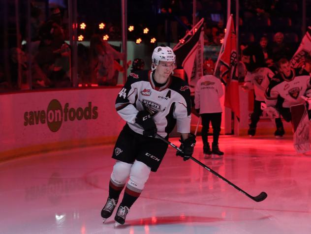 Bowen Byram with the Vancouver Giants