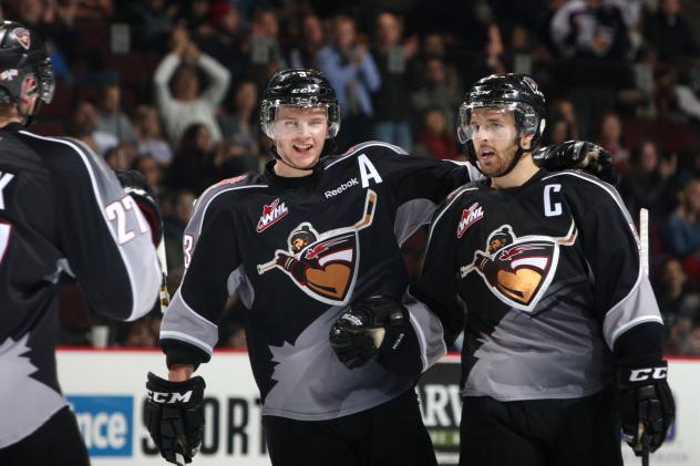 Brett Kulak with the Vancouver Giants