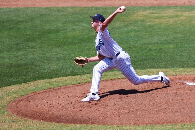 Tampa Tarpons pitcher Justin West