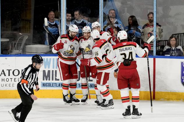 Grand Rapids Griffins on game night