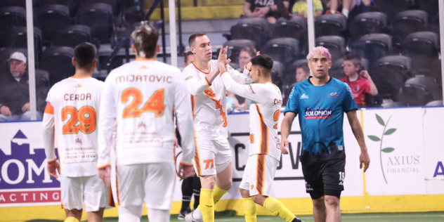 San Diego Sockers on game night