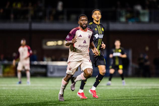 Chisom Egbuchulam of Detroit City FC