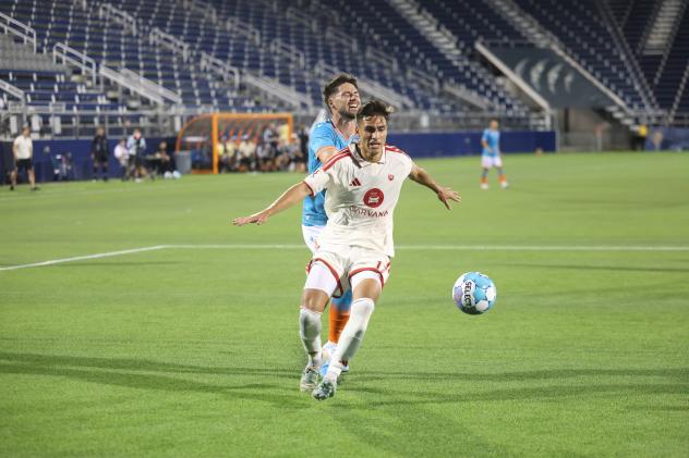 Phoenix Rising midfielder JP Searce vs. Miami FC