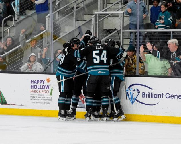 San Jose Barracuda on game night