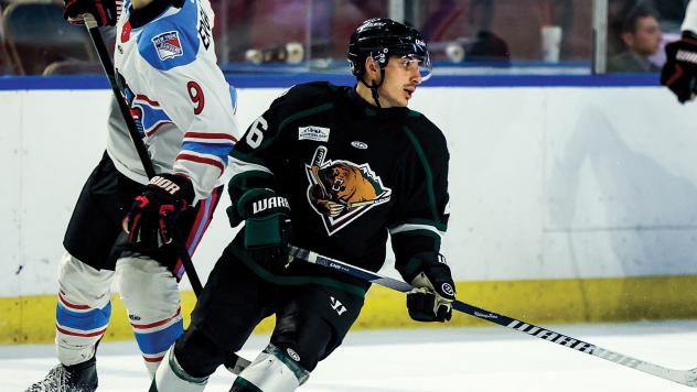 Danny Dzhaniyev of the Utah Grizzlies