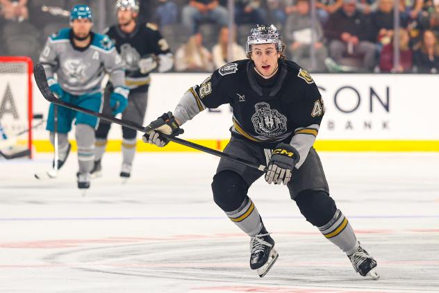 Henderson Silver Knights forward Braeden Bowman