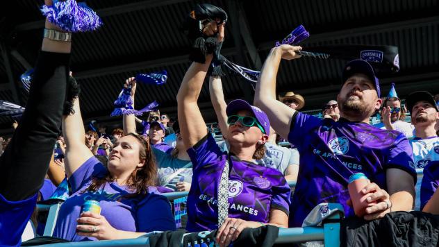 Louisville City FC supporters