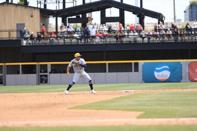Montgomery Biscuits second baseman Jadher Areinamo