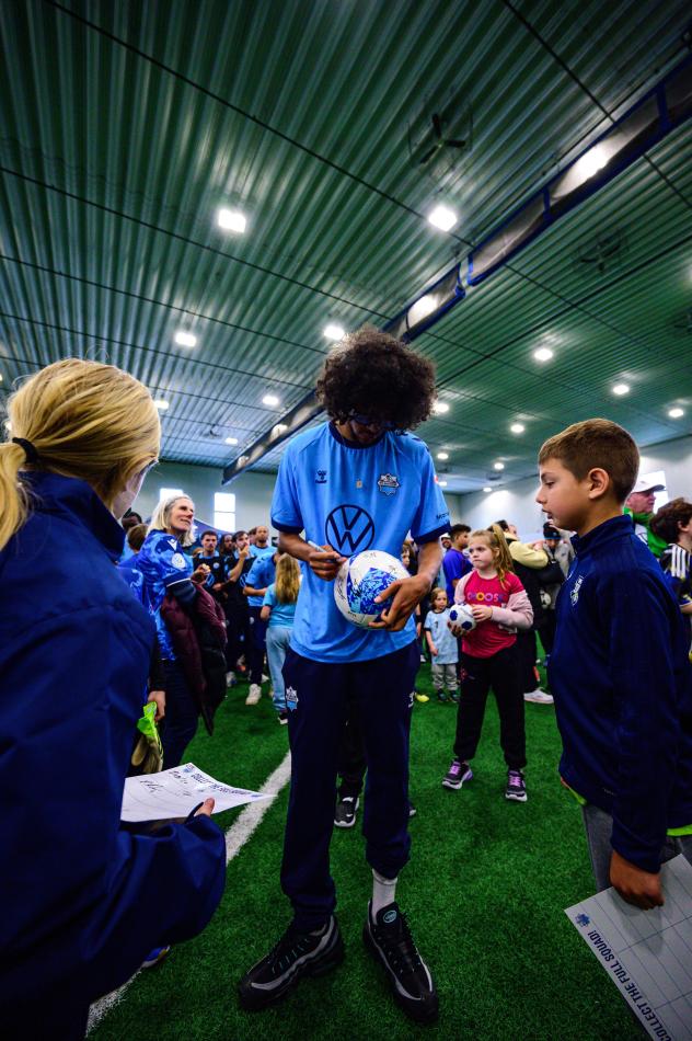 Halifax Wanderers defender Ilan Ahmed