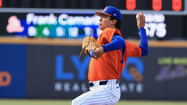 St. Lucie Mets pitcher Frank Camarillo