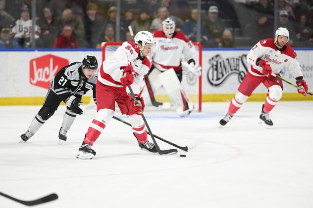 Allen Americans defenseman Andre Anania