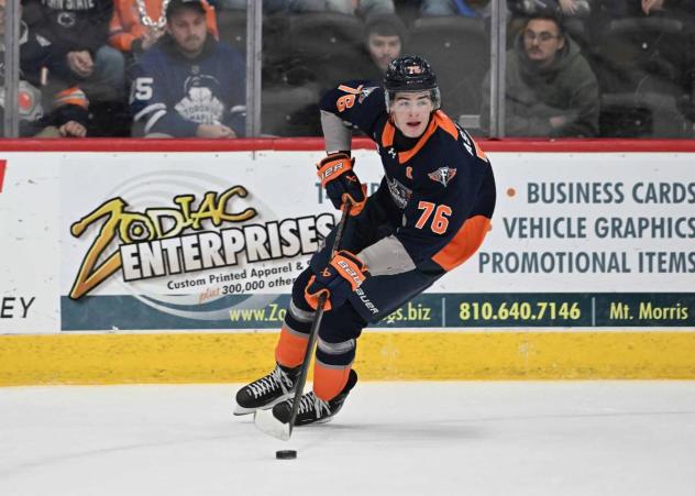 Flint Firebirds forward Nathan Aspinall