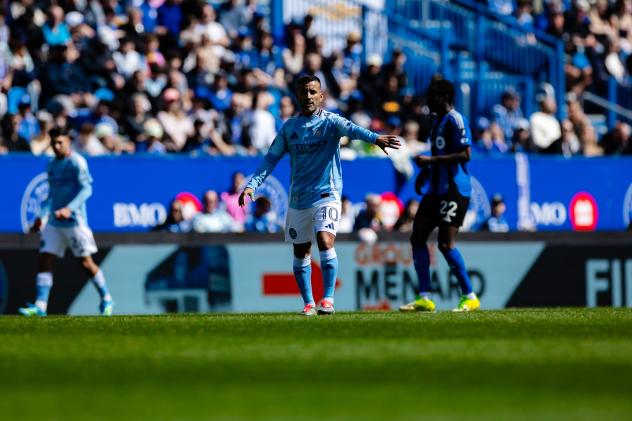 New York City FC midfielder Maxi Moralez