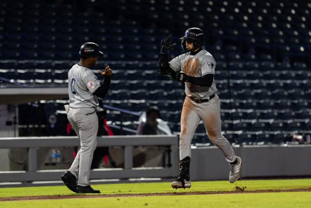 Somerset Patriots' Coby Morales on game night