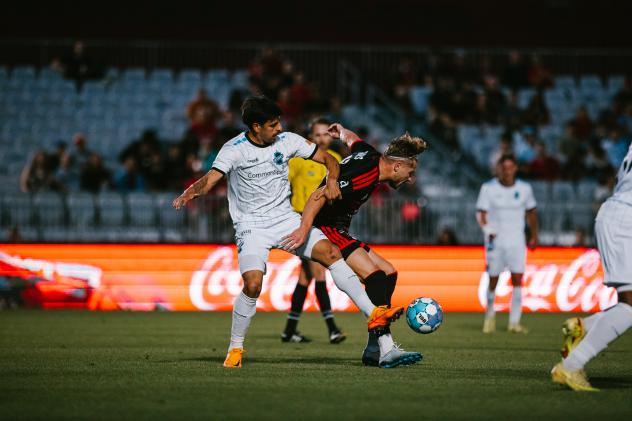 Colorado Springs Switchbacks FC battle the Phoenix Rising