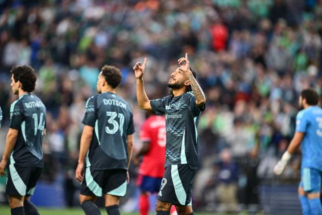 Seattle Sounders FC's Jesus Ferreira on game night