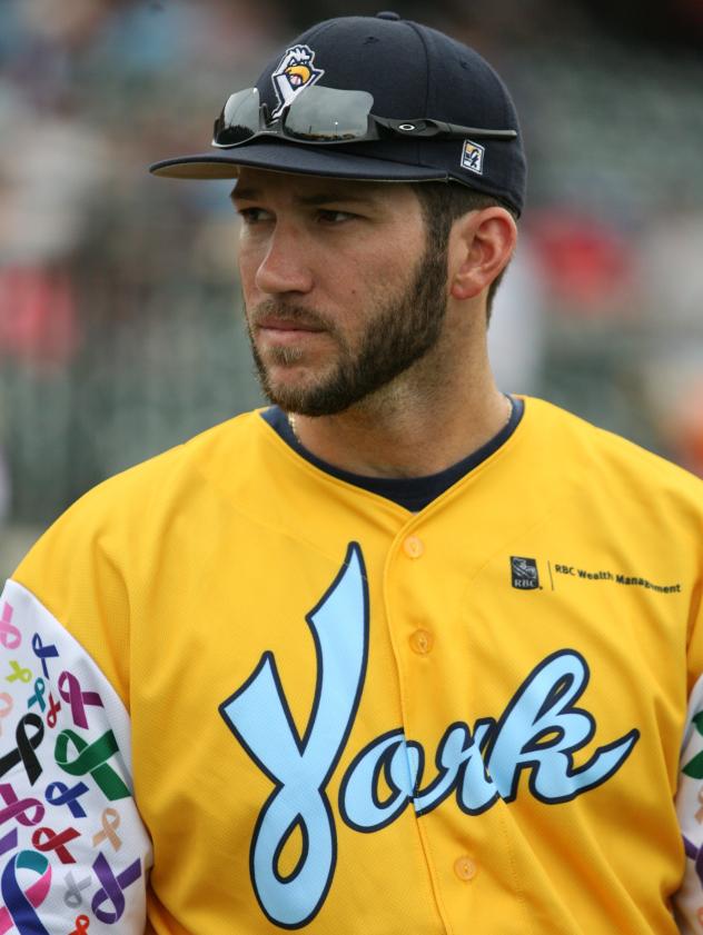 Chad Tracy with the York Revolution