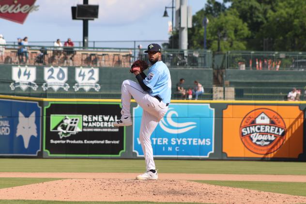 Columbia Fireflies pitcher Jose Gutierrez