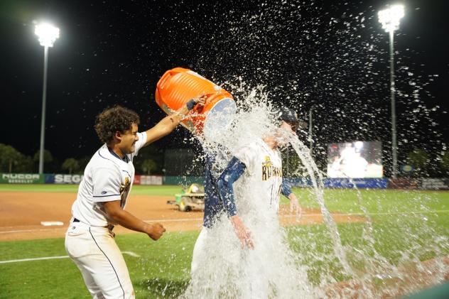Charleston RiverDogs douse Cooper Flemming
