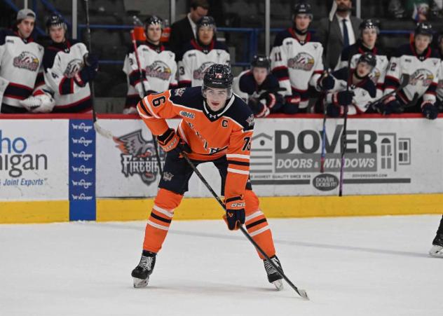 Flint Firebirds forward Nathan Aspinall