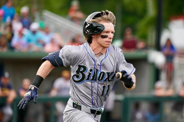 Biloxi Shuckers shortstop Dylan O'Rae