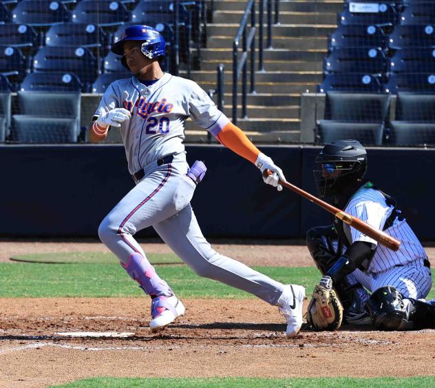 Edward Lantigua of the St. Lucie Mets