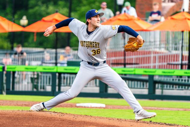 Montgomery Biscuits pitcher Chris Clark