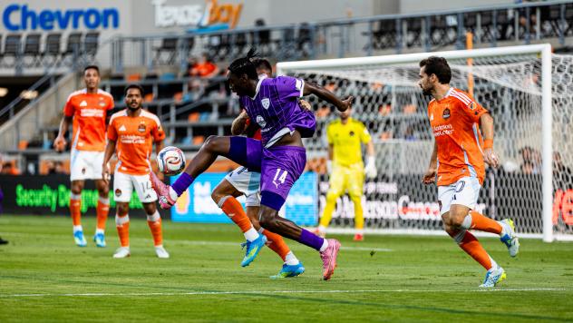Louisville City FC forward Tola Showunmi
