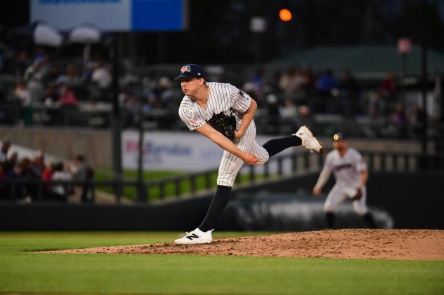 Somerset Patriots pitcher Jack Cebert
