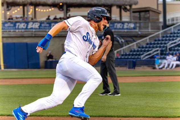 Biloxi Shuckers on the basepaths
