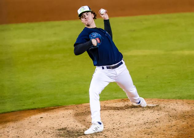 Columbia Fireflies pitcher Jordan Woods