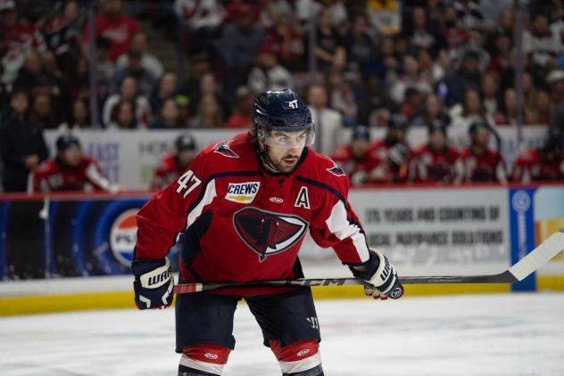 South Carolina Stingrays forward Simon Pinard