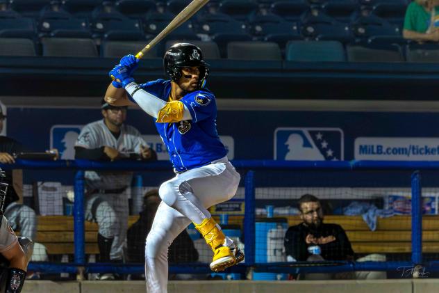 Biloxi Shuckers shortstop Eduardo Garcia