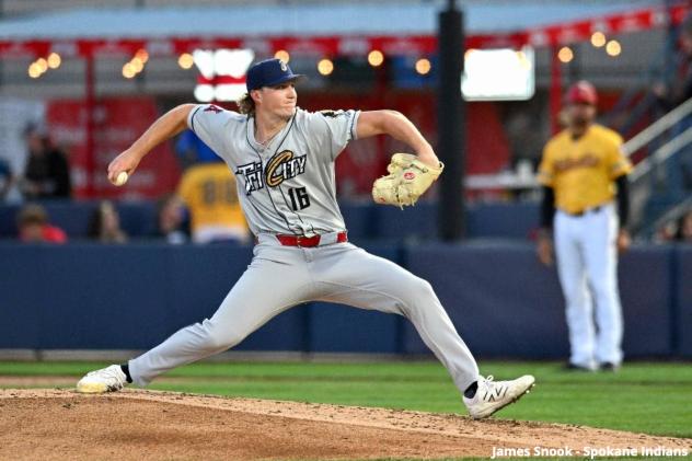 Tri-City Dust Devils pitcher Nate Snead