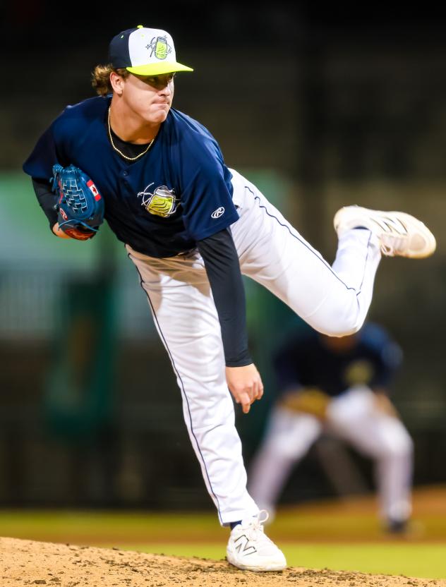 Columbia Fireflies pitcher Jordan Woods