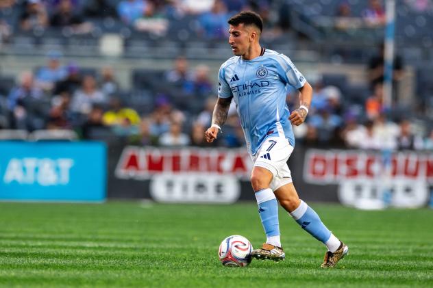 New York City midfielder Hannes Wolf