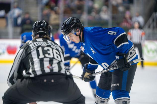 Wenatchee Wild forward Aiden Grossklaus