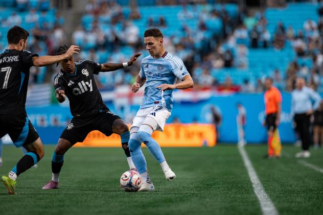 New York City FC midfielder Hannes Wolf