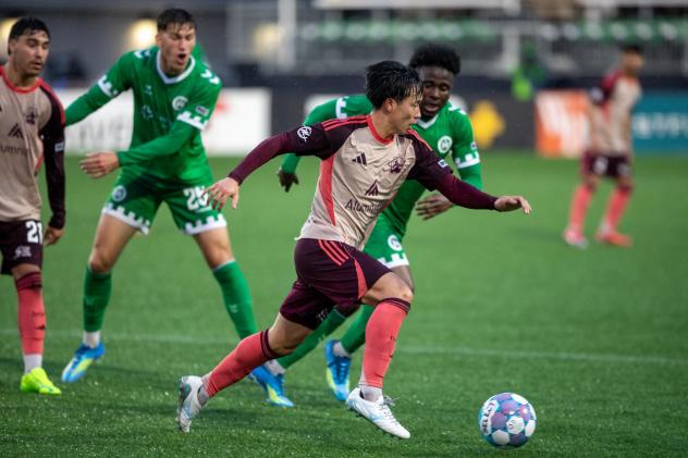 Detroit City FC with possession
