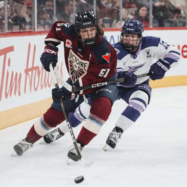 Montréal Victoire defender Nicole Gosling