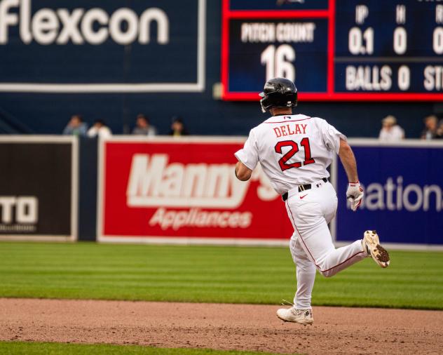Jason Delay of the Worcester Red Sox