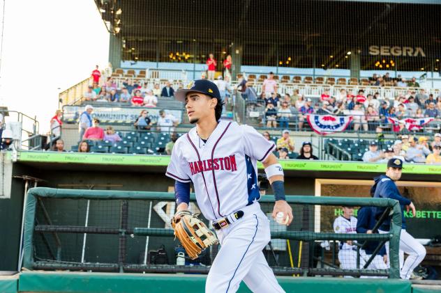 Charleston RiverDogs take the field