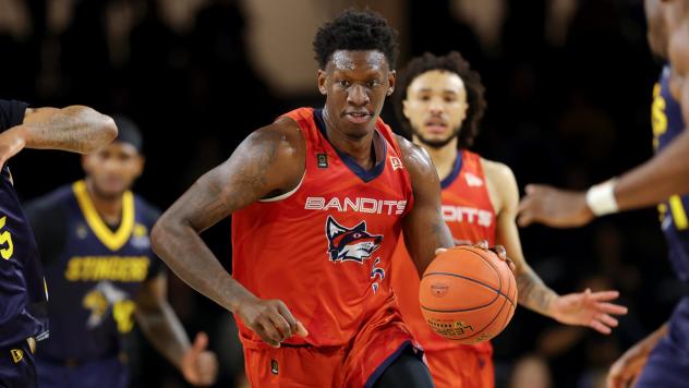 Vancouver Bandits' Tyrese Samuel in action