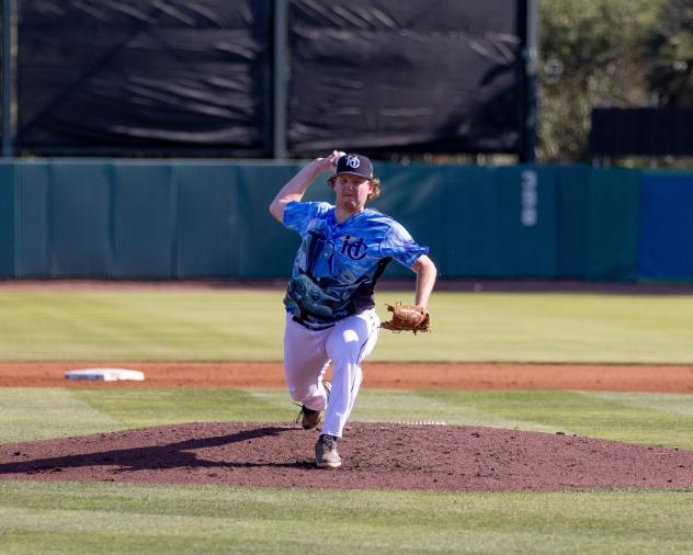 Charleston RiverDogs in their Star Wars jerseys