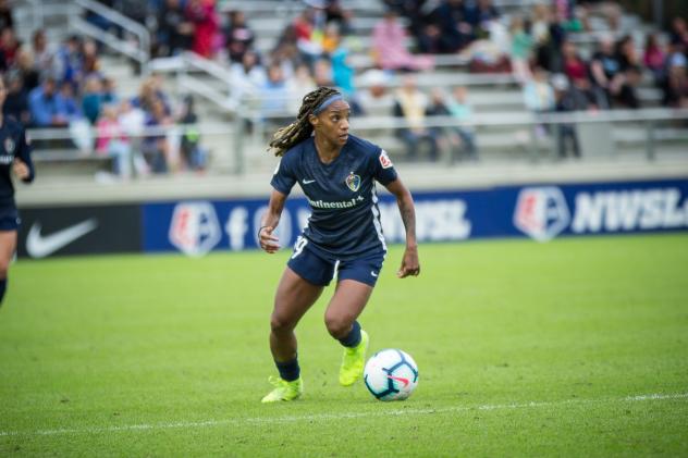 Crystal Dunn with the North Carolina Courage