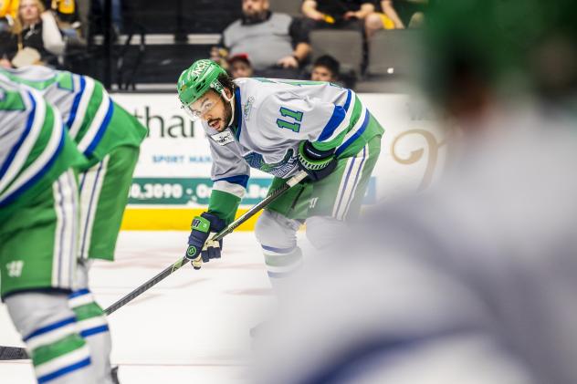 Florida Everblades forward Isaac Nurse