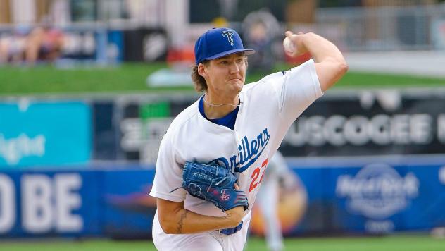 Tulsa Drillers pitcher Adam Serwinowski